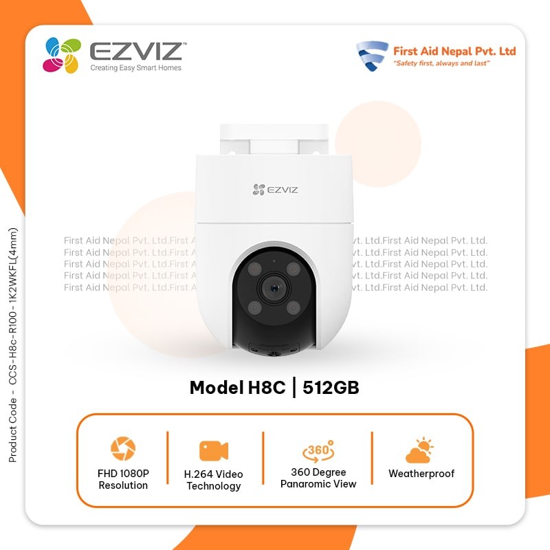 360 Degree EZVIZ PT Camera